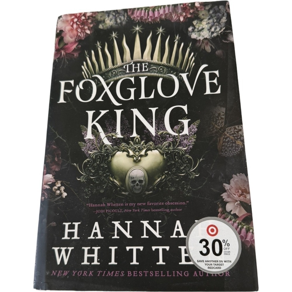 The Foxglove King by Hannah Whitten Hardcover Romantasy Fantasy Dark Fantasy